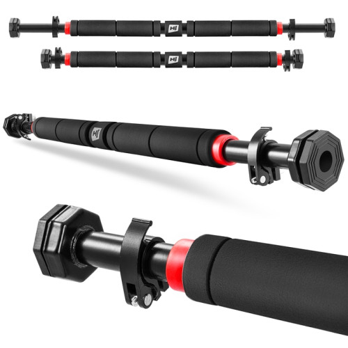 Купить Турник  Hop-Sport HS-M050DP раздвижной черный в Киеве - фото №1